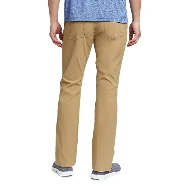 Eddie Bauer Men's Horizon Guide Five-Pocket Pants - Straight Fit - Brown - 40/34