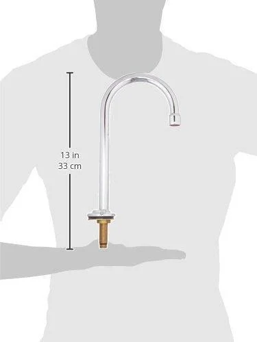 American Standard 012128-0020A Chrome Heritage Gooseneck Spout