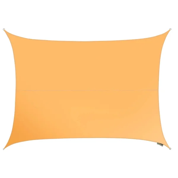 Kookaburra 13ft 1x22 x 9ft 10x22 Peach Waterproof Woven Rectangle Sail Shade