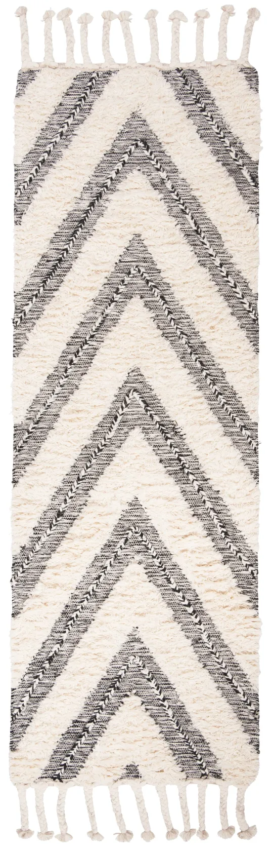 Safavieh Kenya KNY901H 9&0x22 x 12&0x22 Black, Ivory Area Rug