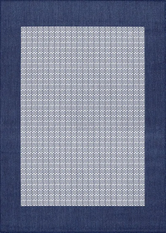 Couristan Recife Checkered Field Indoor/Outdoor Square Rug - 8&6