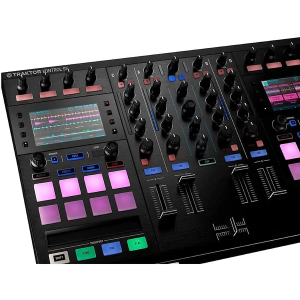 Native Instruments Kontrol S5 4-Deck USB DJ Traktor Pro 2 Controller & Audio Interface