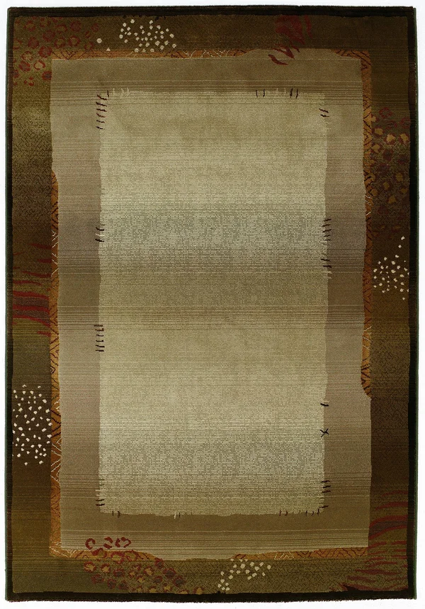 Oriental Weavers Generations 112G1 Green/ Beige Area Rug 2& 7x22 x 9& 1x22 Runner