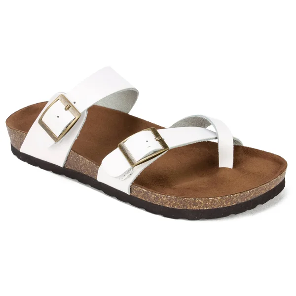White Mountain Gracie Sandal, Women's, White, Size 11