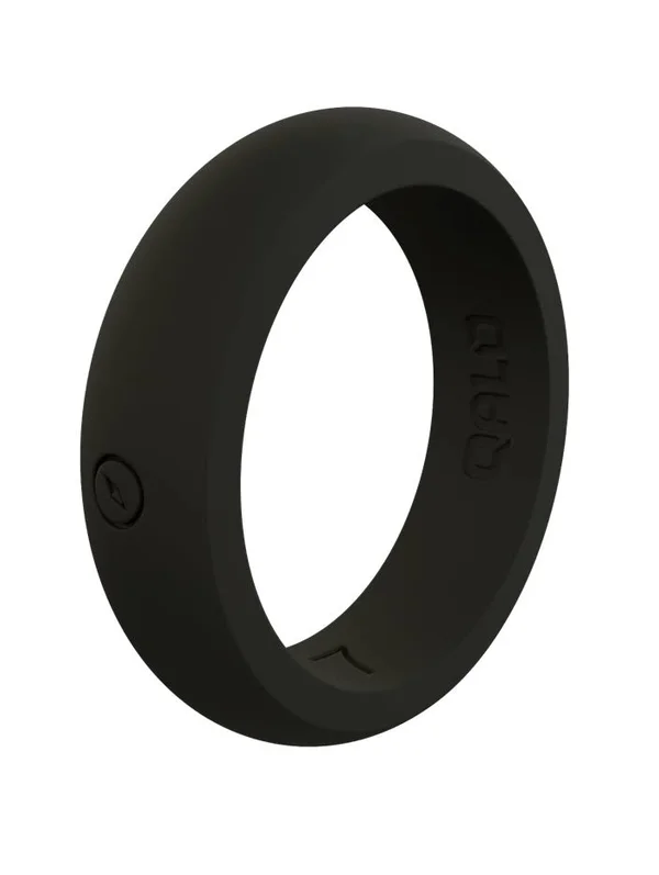 QALO Women's Classic Silicone Ring L Size 7 L Pink