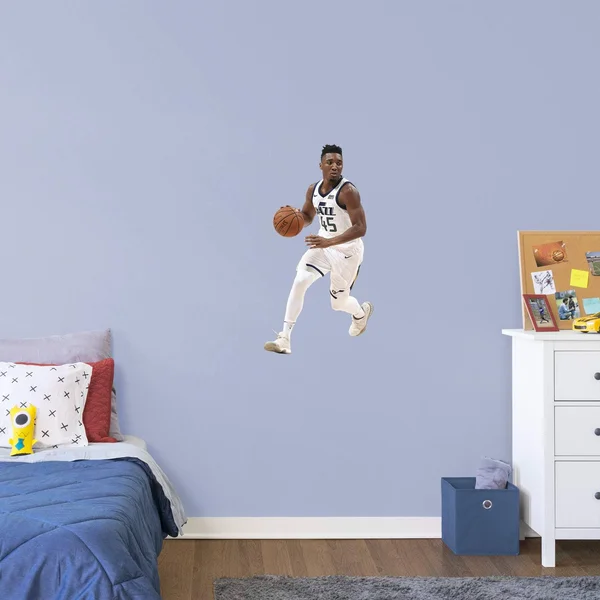 Fathead Donovan Mitchell - X-Large Officially Licensed NBA Removable Wall Decal - Size: XL