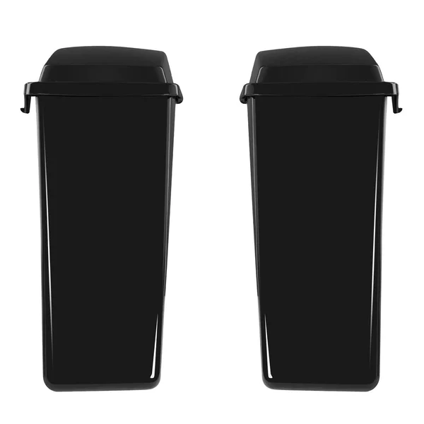 HogWorkz HW151228 Dual Blocked Extended 4x22 Stretched Vivid Black Saddlebags