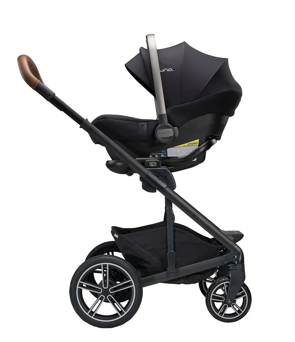 Nuna Pipa Lite R Infant Car Seat + RELX Base - Caviar