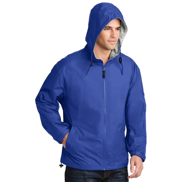 Port Authority JP56 Team Jacket - Royal/Light Oxford - 5XL