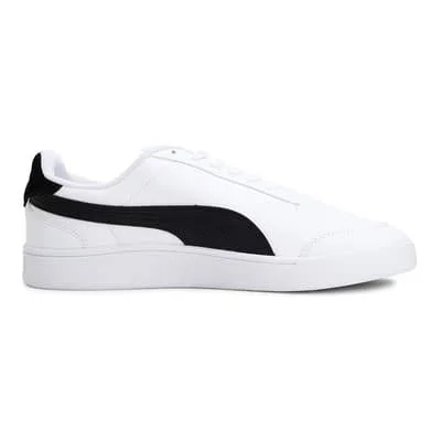 Puma Shuffle Trainers White Black - 38