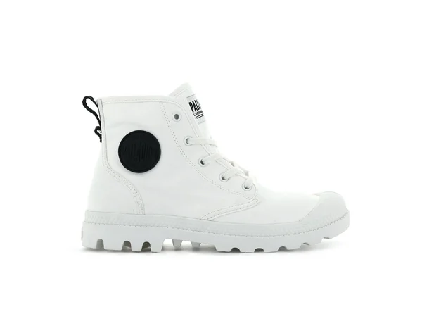 Palladium Boots Womens Pampa Hi Twill Star White