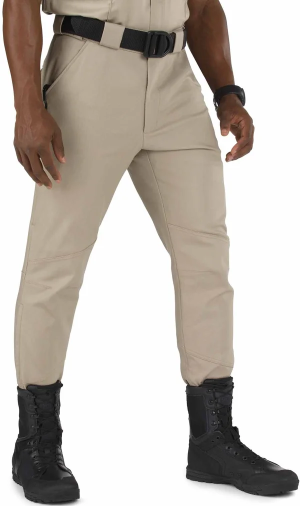 5.11 Tactical 74407 Motorcycle Breeches - 38, Silver Tan