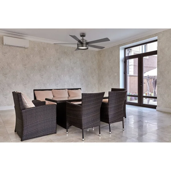 Eglo 203231A Whitehaven 52 inch 5 Blade LED Ceiling Fan in Bronze