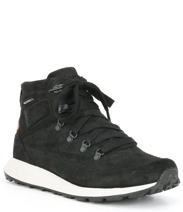 Merrell Men's Ashford Classic Chukka Leather, Size: 9, Black