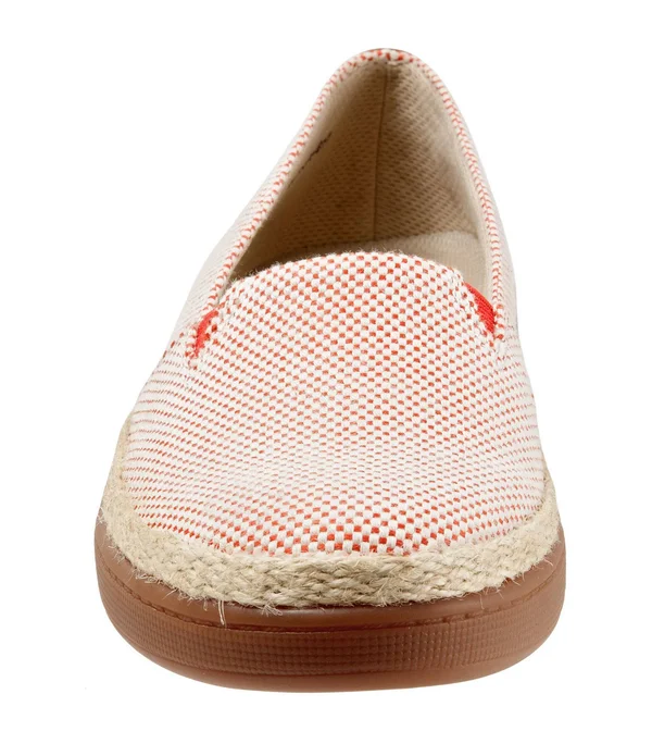 Trotters Accent Women's Casual Slip on Black Linen - 7 Medium
