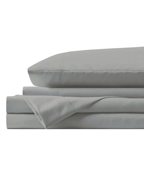 Sunham Microfiber Anti Bacterial POLYGIENE Sheet Set - White