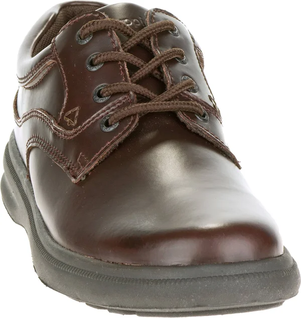 Hush Puppies Men's Glen Leather Shoes, Brown, 11.5