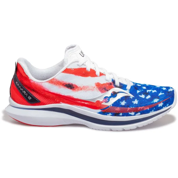 Saucony Kinvara 12 Stars & Stripes Red/White/Blue 9 B