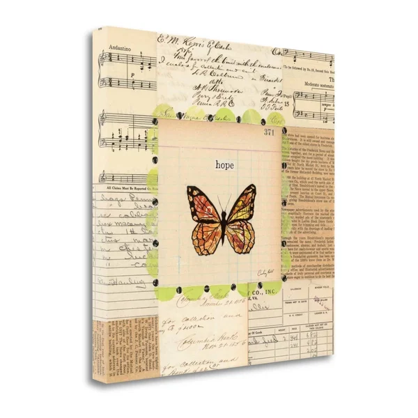 20x22 x 20x22 Hope Butterfly by Courtney Prahl Fine Art Giclee Print