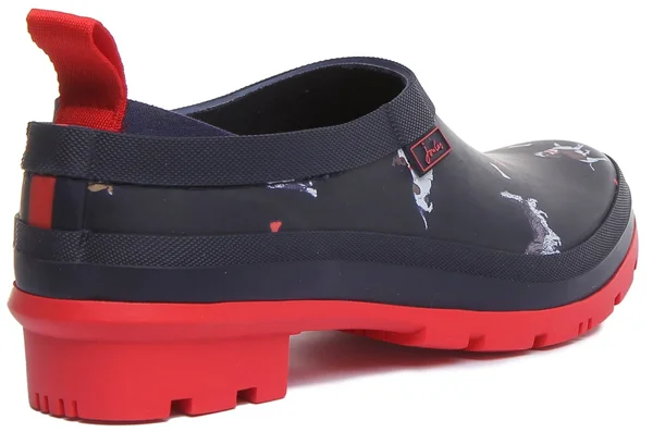 Joules Pop on Women's Boots Navy Dogs 1 : 5 B - Medium