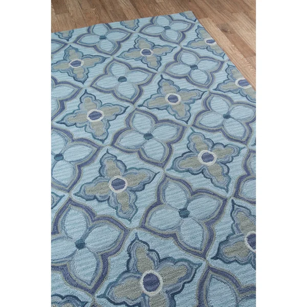 Momeni Summit Area Rug - Blue, 5& x 7&6x22
