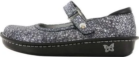 Women's Alegria Belle Silver Slate - in Size 35
