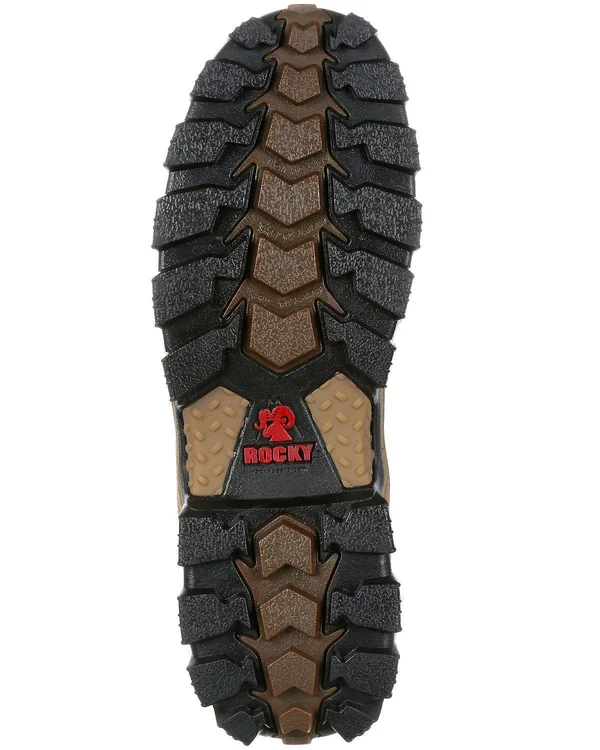Men's Rocky AlphaForce Composite Toe Waterproof Insulated Boot - Brown