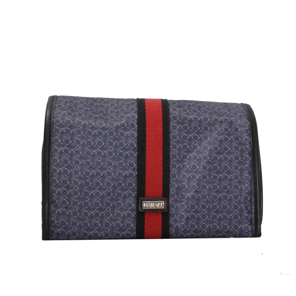Hadaki Vegan Leather Toiletry Pod Roll Up Shadow Flowers