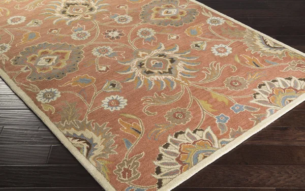 Black 7&6x22 x 9&6x22 Traditional Wool Area Rug - Hauteloom