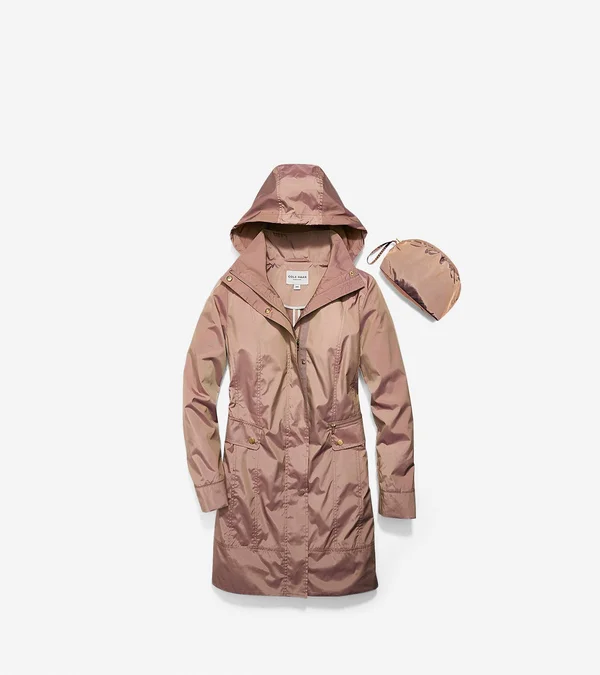 Cole Haan Signature Packable Rain Jacket