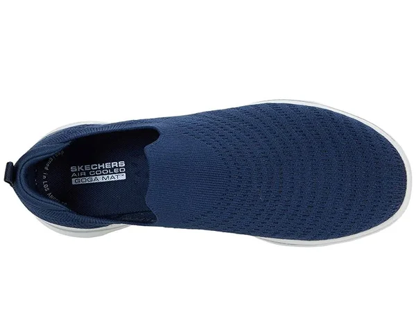 Skechers GOwalk 5 - Coastal View Navy - White - Size 10.0