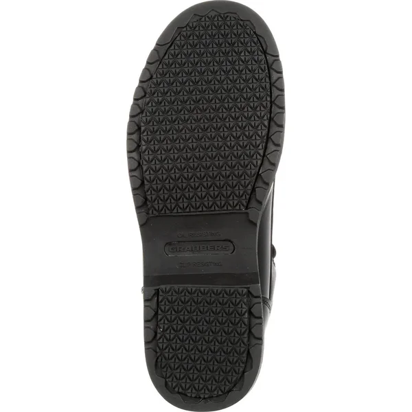 Grabbers Kilo Men's Steel-Toe Work Boots - Size: 8 Wide, Black