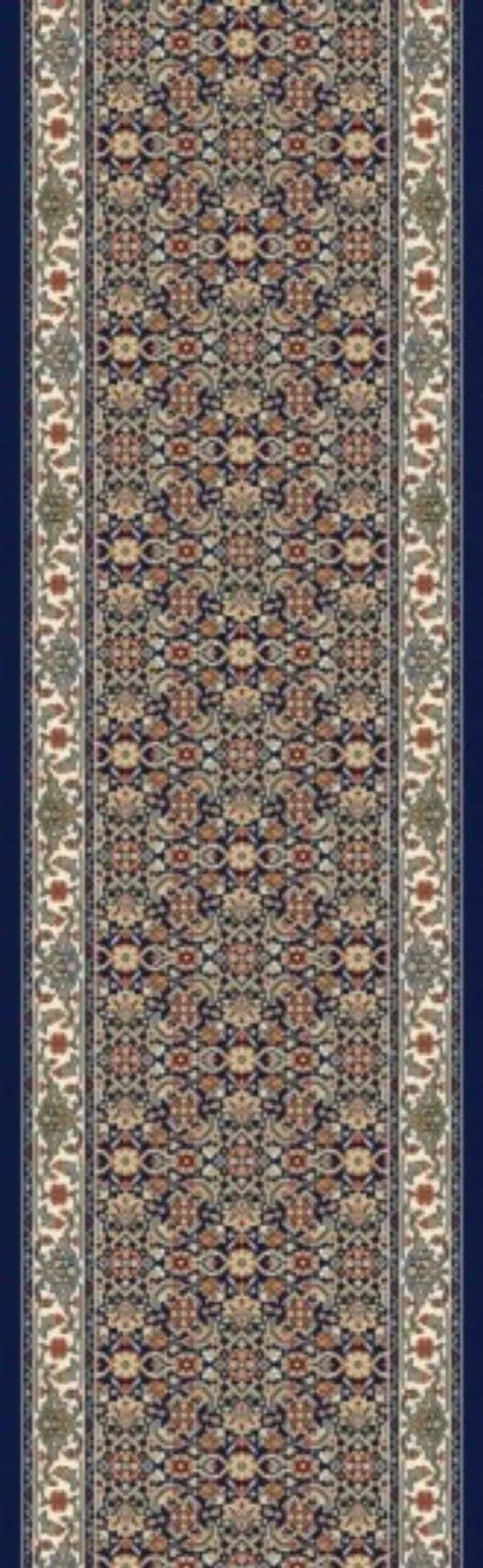 Dynamic Rugs 2&2x22 x 7&7x22 Red/Ivory Ancient Garden 57011 Runner Area Rug