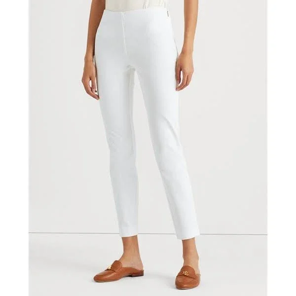 Lauren Ralph Lauren Stretch Skinny Pants - White