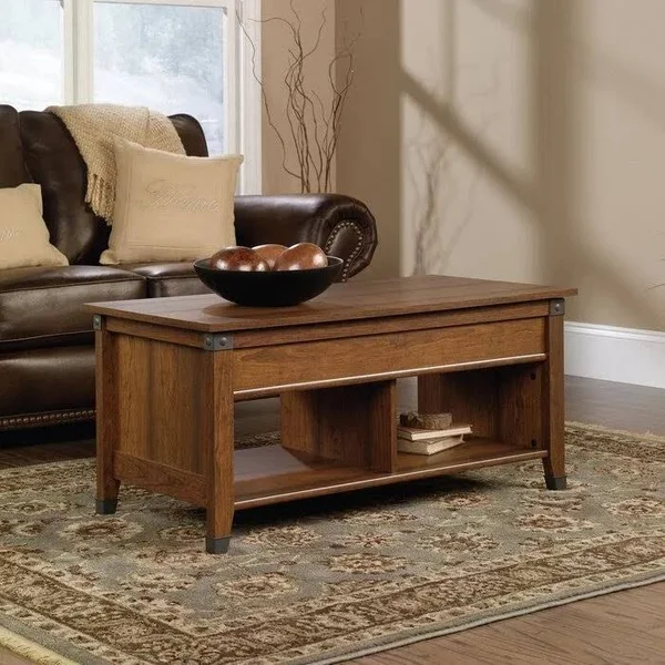 Chantrell Lift Top Coffee Table (Color: Coffee Oak)