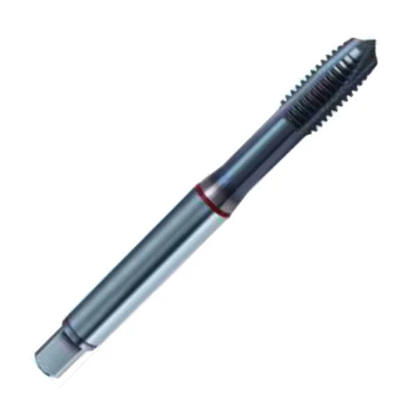 GUHRING M20x2.50 Metric 6H 4 Flute TiCN Finish Cobalt Spiral Point Tap - Plug Chamfer, Right Hand Thread, 140mm OAL, D6/D7, Seri