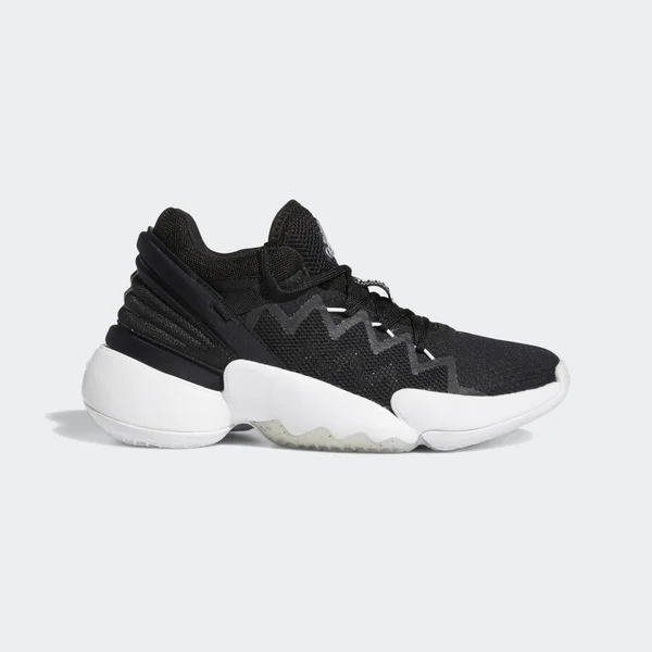 Adidas D.O.N. Issue #2 Shoes Core Black 7 Kids - Basketball Shoes