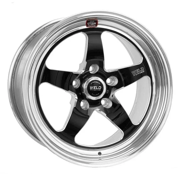 Wheel, Weld Street & Strip 71MB8050B27A Black Finish