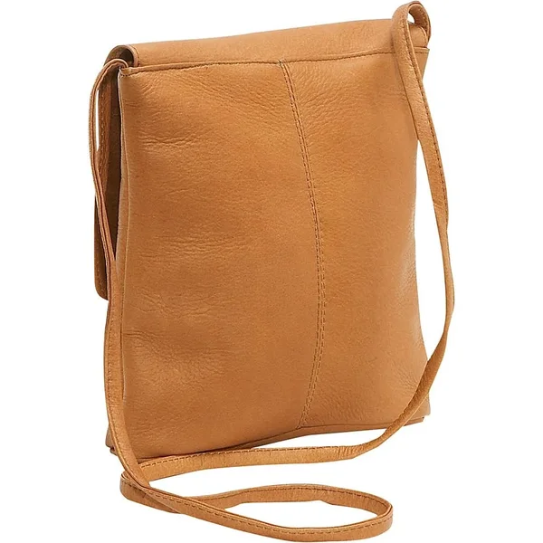 Le Donne Leather Flap Over Mini, 8 inches x 2 inches x 8 inches