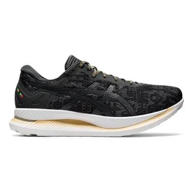 Asics GlideRide Running Shoes Black Yellow White - 43.5