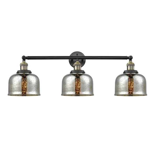 Innovations Lighting Large Bell 3 Light Bath Vanity Light 205 Sg G78 (Gold)
