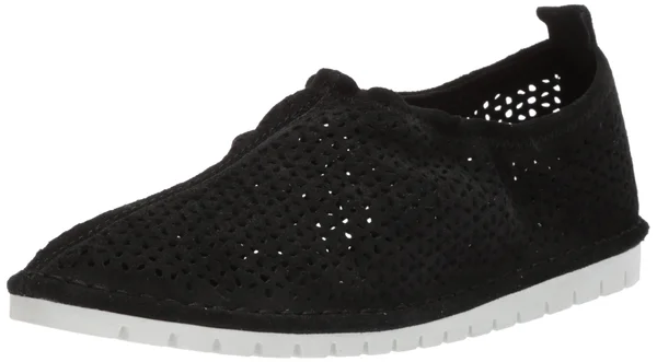 Kelsi Dagger Brooklyn Women's Royce Sneaker, Black Perforate, Size: 8