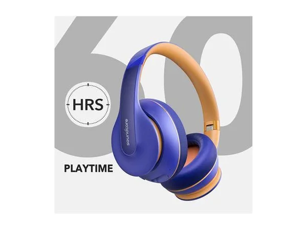 Anker Soundcore Life Q10 Wireless Bluetooth Headphones - Over Ear and Foldable, Hi-Res Certified Sound, 60-Hour Playtime and Fast