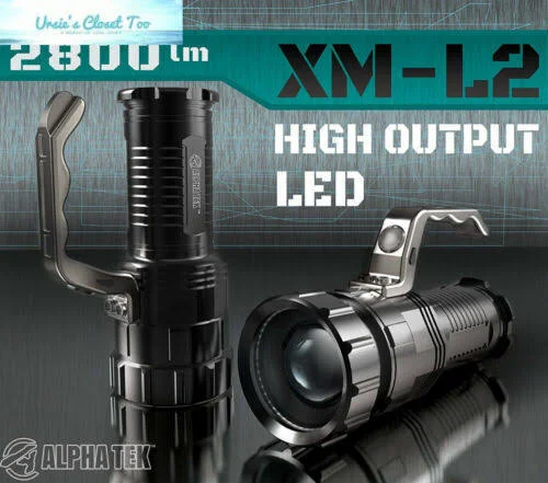 2800 Lumen, High Output, Rechargeable, Zoomable Floodlight to Spotlight, LED