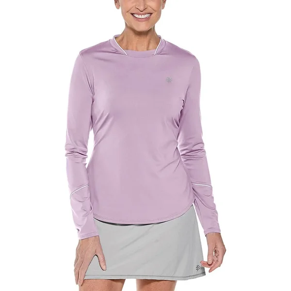 Coolibar UPF 50+ Women's Match Point Long Sleeve Tee - Sun Protective