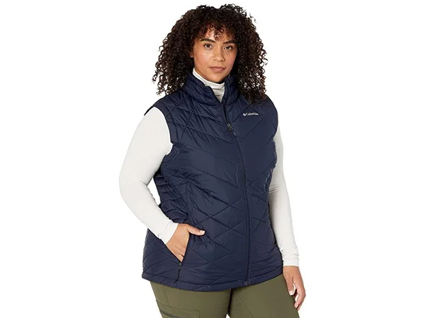 Columbia Women's Heavenly Vest - Dark Nocturnal, 2x