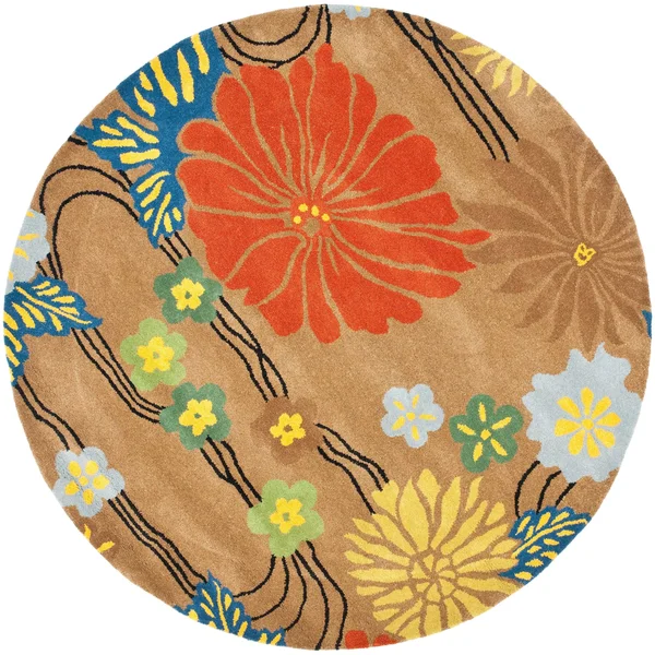 Safavieh Soho SOH738B 8&3x22 x 11&0x22 Blue, Multi Area Rug