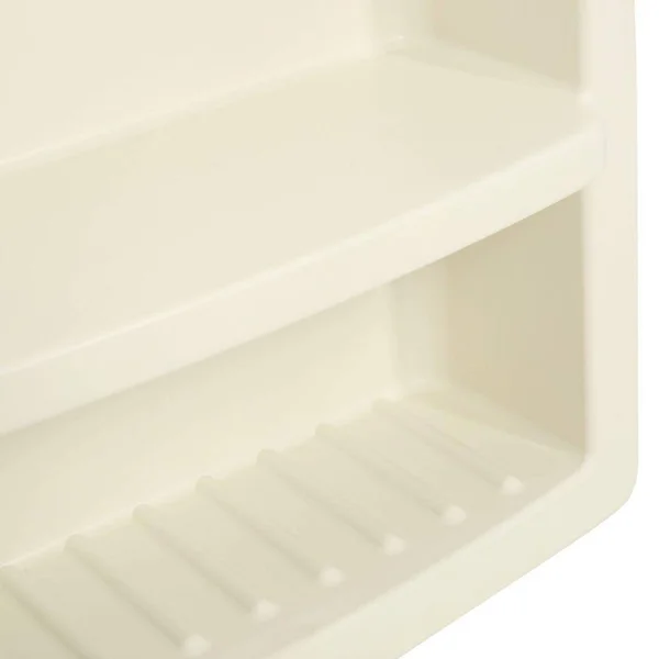 Swan RS-2215-018 Recessed Solid Surface Soap Dish, Bisque, 22x22 x 15x22 x 4 5/16x22