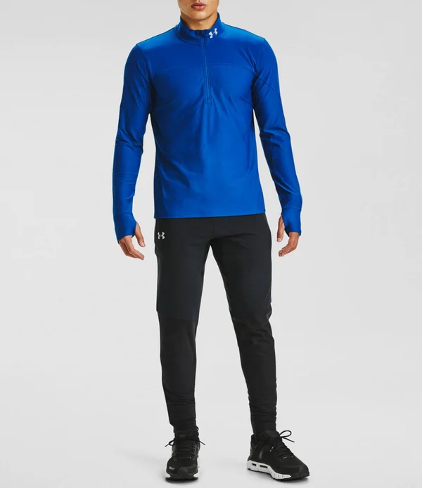 Under Armour Qualifier Half Zip Top - Blue - Medium