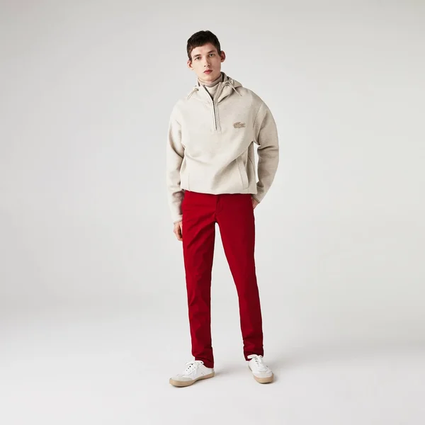 Lacoste Men's Slim Fit Stretch Gabardine Chino Pants - 34/34